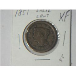 1851 LARGE CENT