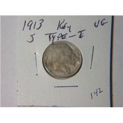 1913-S BUFFALO NICKLE