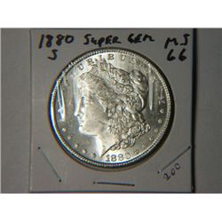 1880-S MORGAN DOLLAR