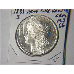 1881-S MORGAN DOLLAR