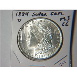 1884-O MORGAN DOLLAR