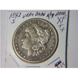 1892-S MORGAN DOLLAR