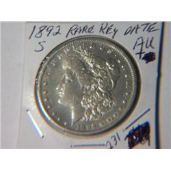 1892-S MORGAN DOLLAR