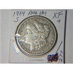 1904-S MORGAN DOLLAR