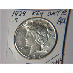 1924-S PEACE DOLLAR