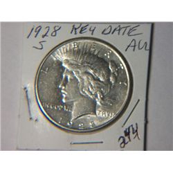 1928-S PEACE DOLLAR