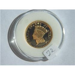 1870 GOLD $3.00 COIN (copy)