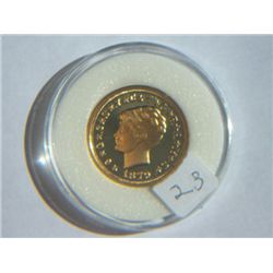 1879 GOLD $4.00 COIN (copy)