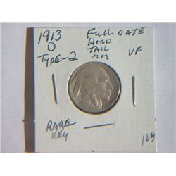 1913-D BUFFALO NICKLE