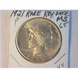 1921-P PEACE DOLLAR