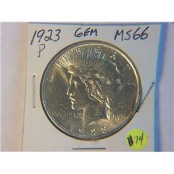 1923-P PEACE DOLLAR