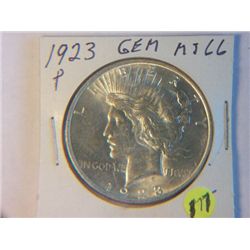 1923-P PEACE DOLLAR