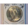 Image 1 : 1924-P PEACE DOLLAR