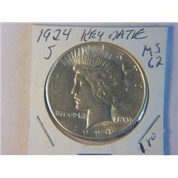 1924-S PEACE DOLLAR