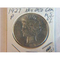 1927-P PEACE DOLLAR