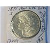 Image 1 : 1878-S MORGAN DOLLAR