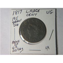 1817 LARGE CENT