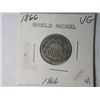 Image 1 : 1866 SHIELD NICKLE