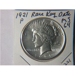 1921 P PEACE DOLLAR