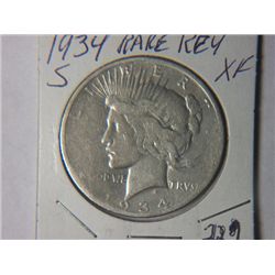 1934 S PEACE DOLLAR