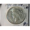 Image 1 : 1934 D PEACE DOLLAR