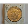 Image 1 : 1925 P PEACE DOLLAR