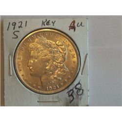 1921 S MORGAN DOLLAR