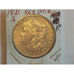 1921 S MORGAN DOLLAR