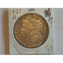 1921 D MORGAN DOLLAR