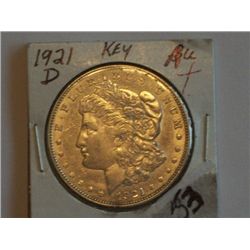 1921 D MORGAN DOLLAR