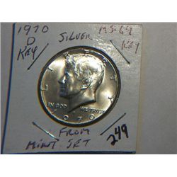 1970-D KENNEDY 1/2 DOLLAR