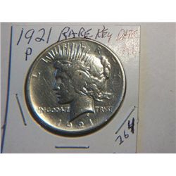 1921 PEACE DOLLAR