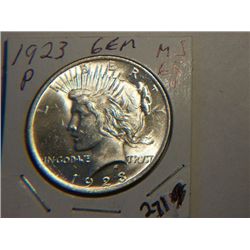 1923-P PEACE DOLLAR