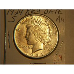 1924-S PEACE DOLLAR