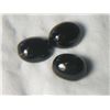 Image 1 : (3) BLACK STAR CHROME DIOPSIDE (RARE)