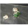 Image 2 : RUSSIAN CHROME DIOPSIDE PLATNIUM OVERLAY SILVER