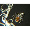 Image 1 : BALTIC AMBER SPIDER SET WITH SILVER CHAIN