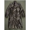 Image 1 : WWII Large Black Leather German Police Overcoat Nazi?