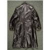 Image 2 : WWII Large Black Leather German Police Overcoat Nazi?