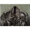 Image 3 : WWII Large Black Leather German Police Overcoat Nazi?