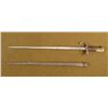 Image 2 : MODEL 1874 FRENCH EPEE SWORD BAYONET JUNE 1879