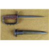 Image 2 : RARE WWI US LF&C 1917 TRENCH KNIFE W/LEATHER SCABBARD