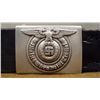 Image 2 : WWII NAZI SS EM BUCKLE AND BELT-RARE "RZM-36/40-SS"