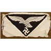 Image 2 : WWII GERMAN LUFTWAFFE BEVO EAGLE & SWASTIKA WUPPERTAL