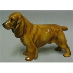 A golden Cocker Spaniel, HN 1188, height 9cm