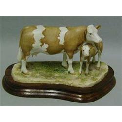 "Simmental Cow & Calf" Ltd Edition 1194 of 1