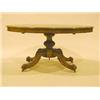 Image 1 : A Victorian oval pollard oak loo table, tilt