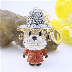 Swarovski Crystal Purse Charm Monkey