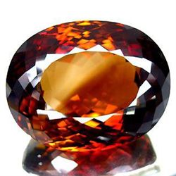 ENORMOUS 196.78ct. IMPERIAL TOPAZ UNHEATED