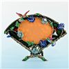 Image 1 : Hummingbirds Enameled Picture Frame